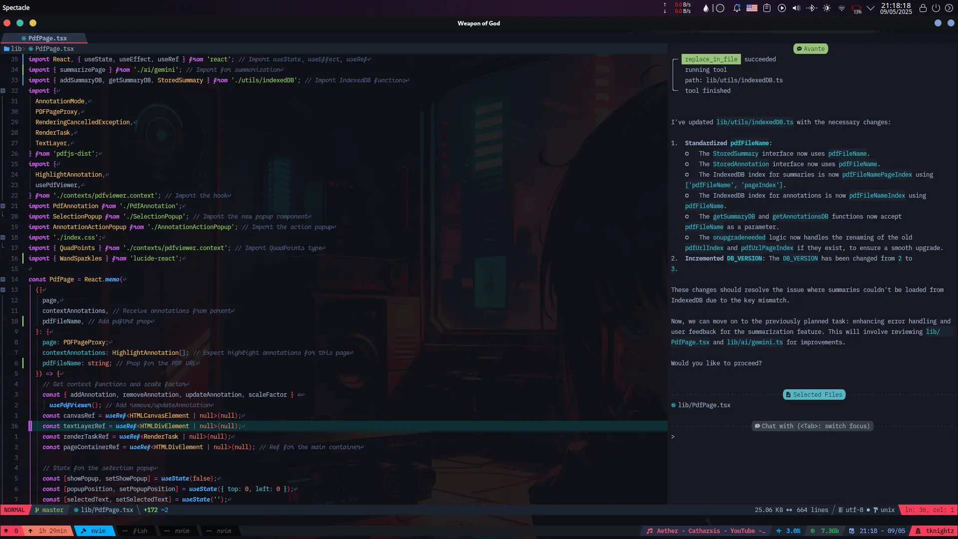Vibe coding My PDF Reader